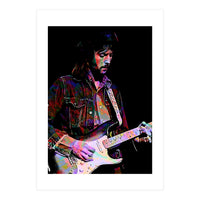 Eric Clapton Rock and Blues Guitarist Legend v2 (Print Only)
