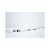 Stairs leading to the winter sea (Print Only) thumbnail
