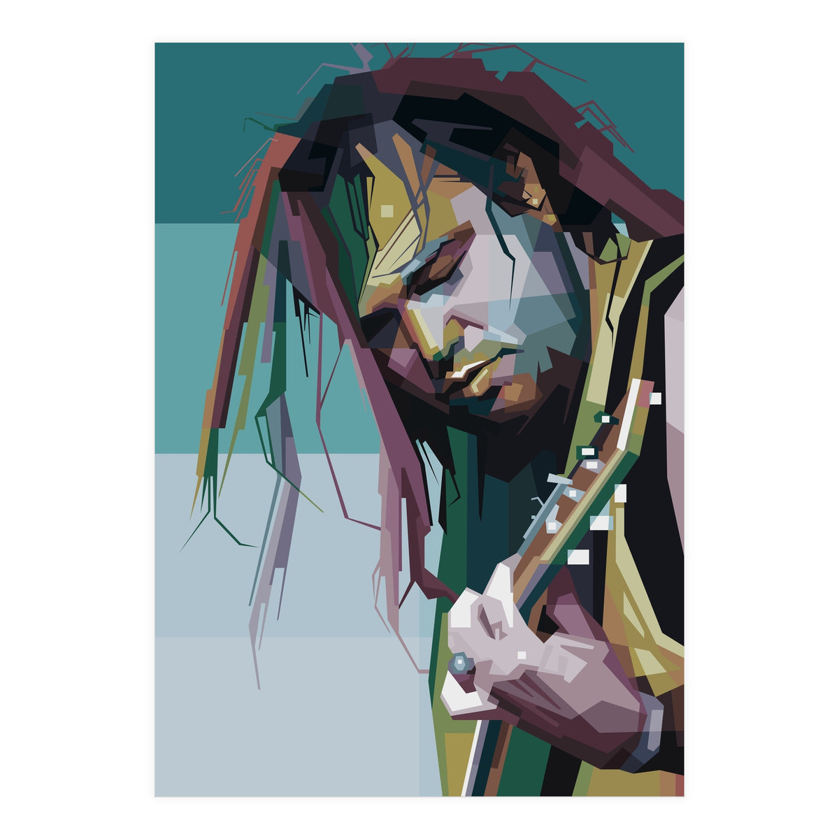 Max cavalera Pop Art WPAP (Print Only)