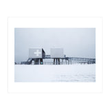 First aid house in the winter seascape (Print Only) thumbnail
