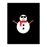 Funny Winter Snowman (Print Only) thumbnail