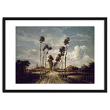 'The Avenue at Middelharnis', 1689, Oil on canvas, 103 x 141 cm. thumbnail