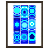 Circles & Rectangles Alt Blue 3 X 3: 2 thumbnail