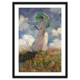 Claude Monet / 'The Woman with a Parasol', 1886, Oil on canvas, 131 × 88 cm. SUZANNE HOSCHEDE. thumbnail