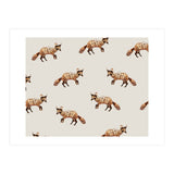 Gold Fox Pattern (Print Only) thumbnail
