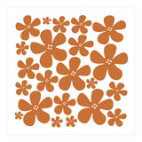 Brown Flowers Pattern (Print Only) thumbnail