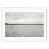 A boy pedaling the Board on the Lake - Iceland thumbnail