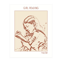 Girl Reading – Franz Eybl (Print Only)