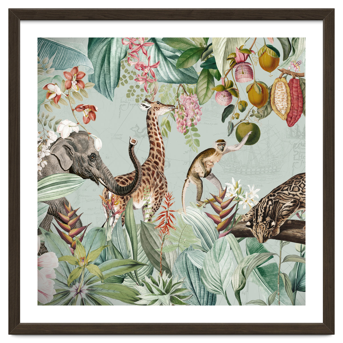 African Tropical Jungle Safari