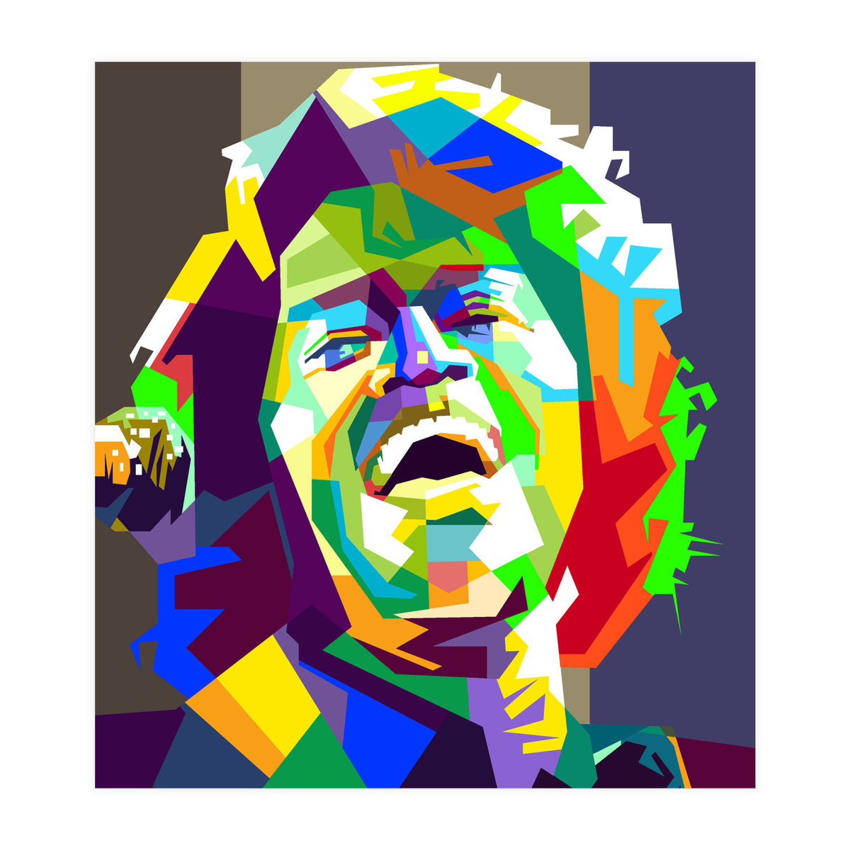 James Brown WPAP Jazz Singer And Jazz Musician Trending Nowpic (Print Only)