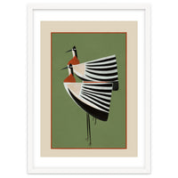 Striped Bird Pair