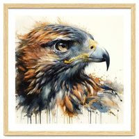 Eagle Gaze Across The Horizon