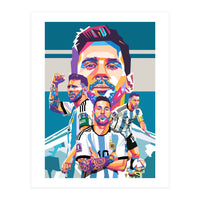 Lionel Messi art (Print Only)