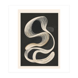 Monochrome Flow Abstract Line Movement (Print Only) thumbnail