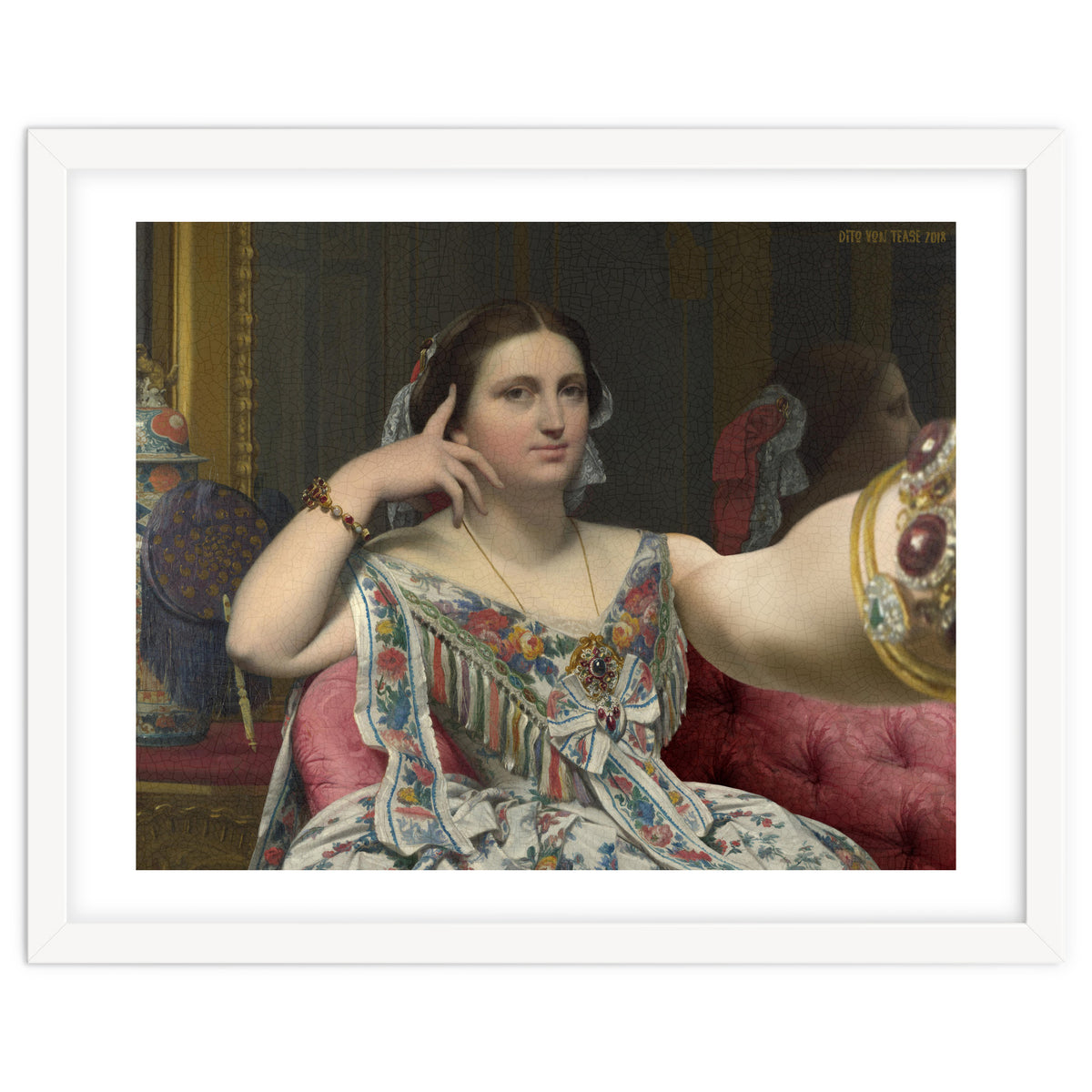 Madame Moitessier - Ingres - Selfie