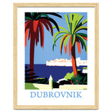 Dubrovnik, The Fortress and Palm Trees thumbnail