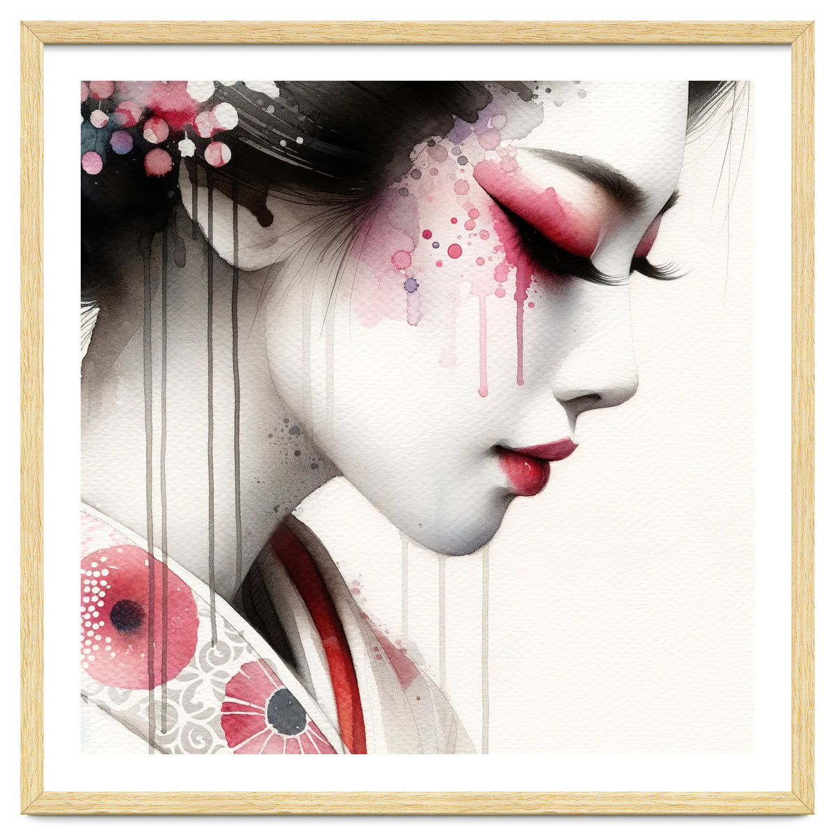 Petal Drift Modern Geisha