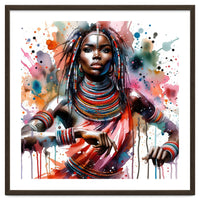 Beaded Majesty Dancer Portrait