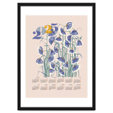 calendar 2025 pastel flowers thumbnail