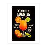Tequila Sunrise (Print Only)