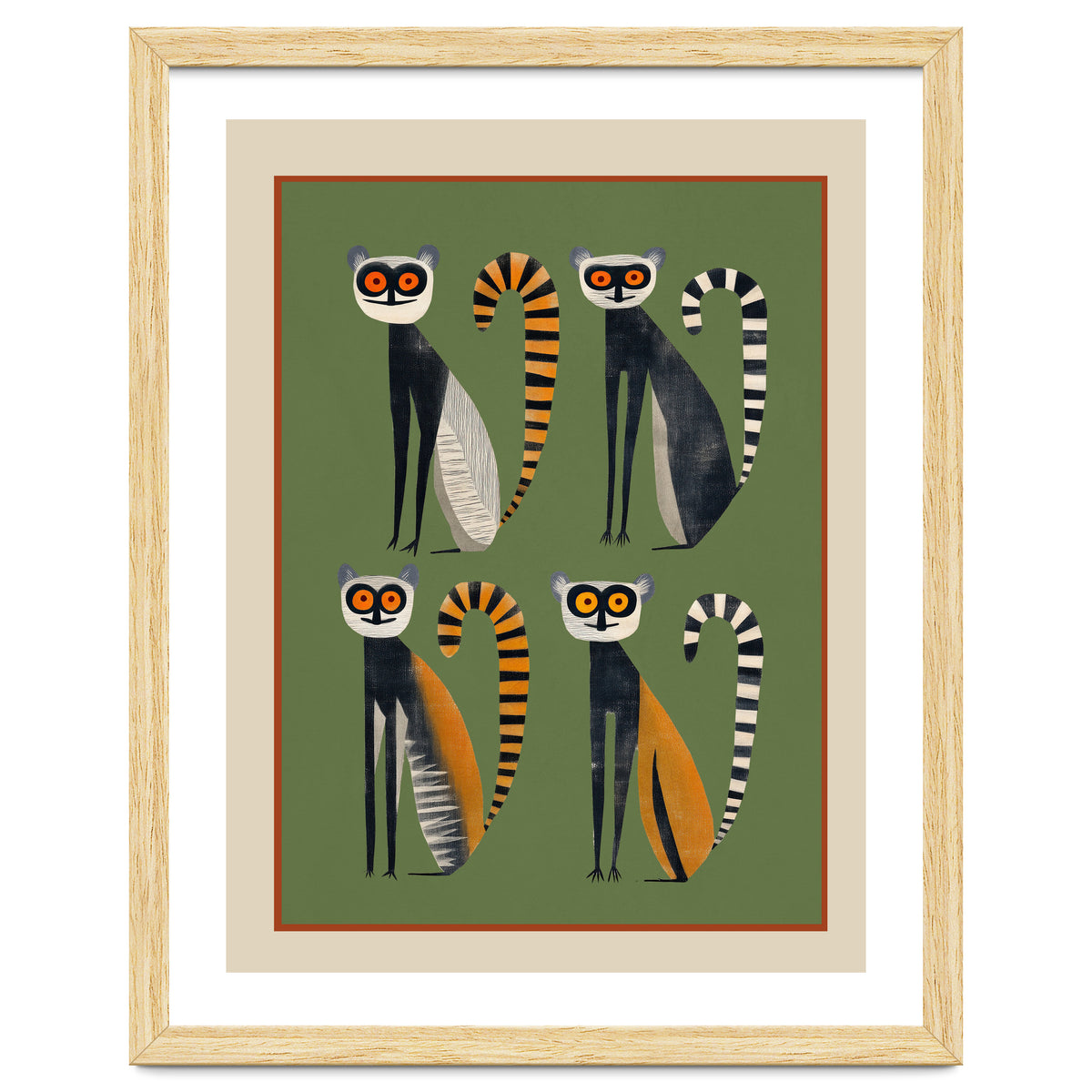 Striped Lemurs