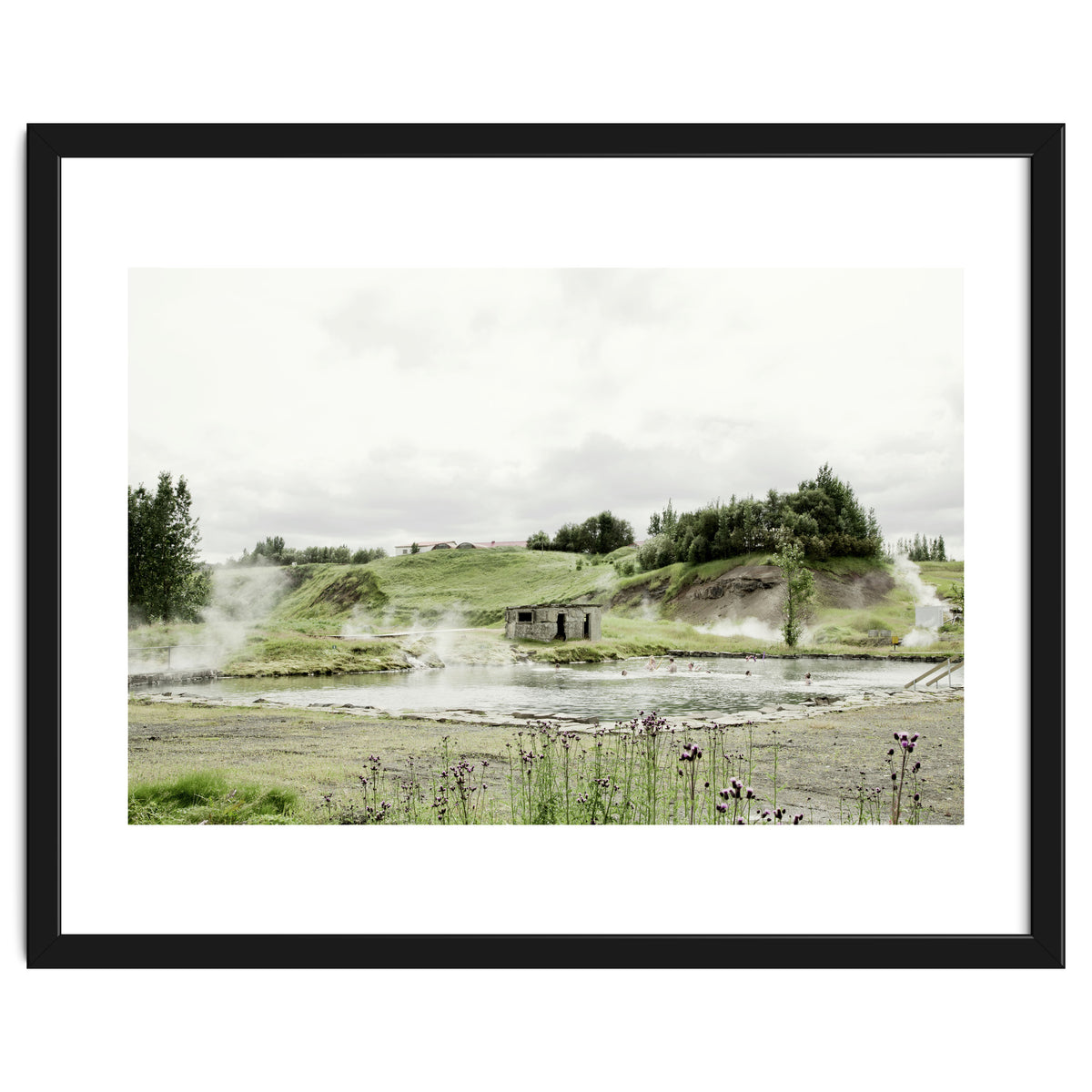 A natural hot spring bath - Iceland