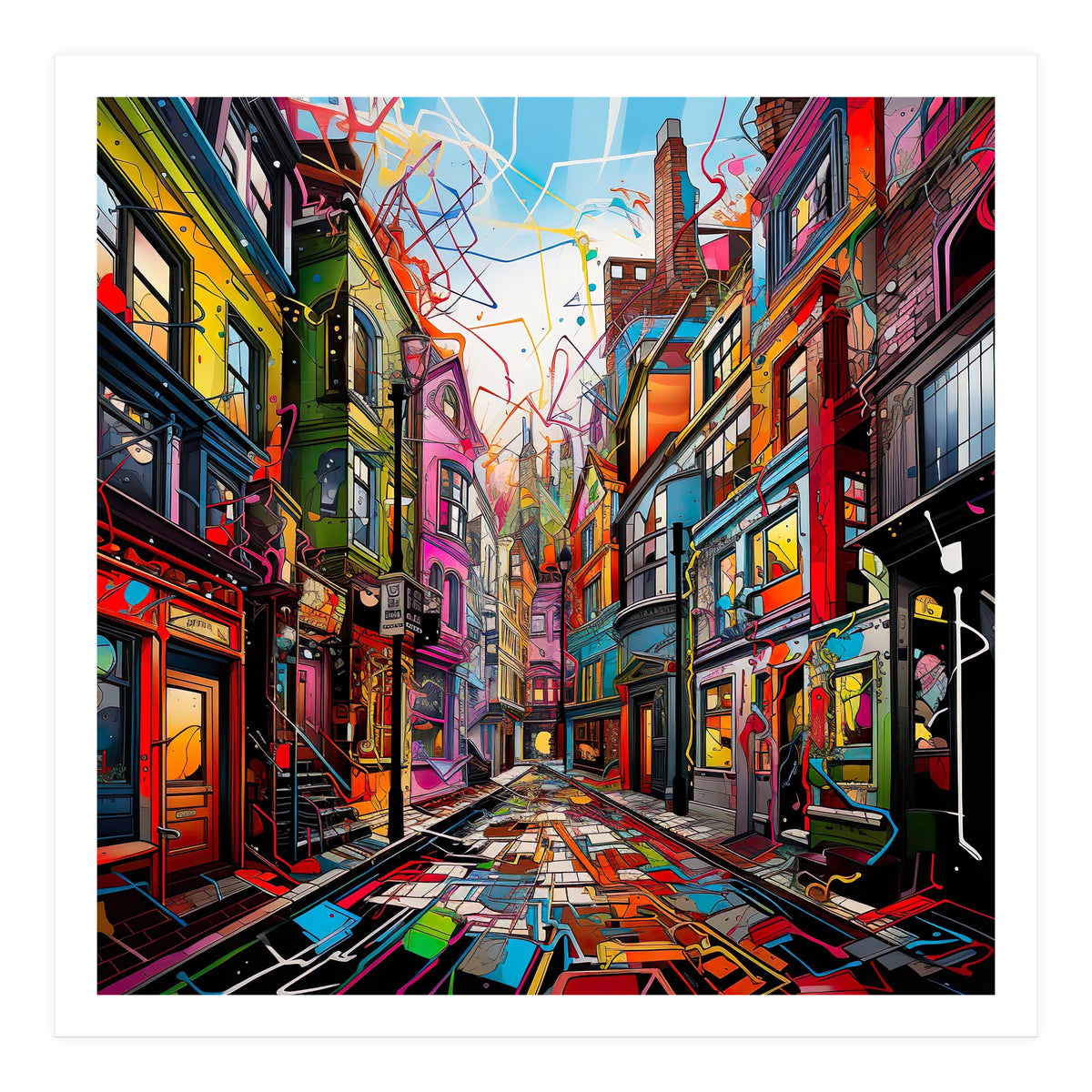 Soho Compton St (Print Only)