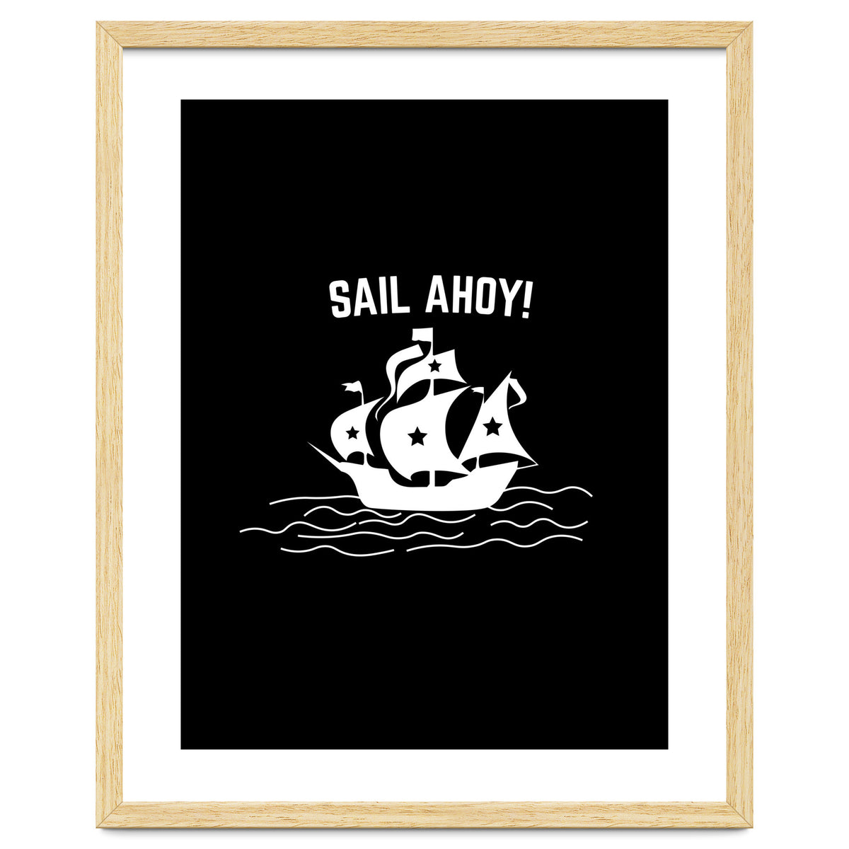 Sail Ahoy  sailing ship