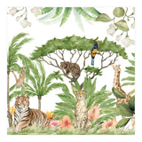 Watercolor Animals Savannah Landscape (Print Only) thumbnail