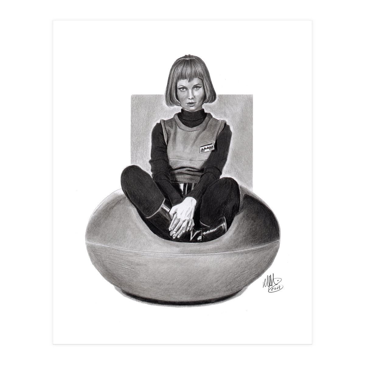 Catherine Schell - "Moon Zero Two" (Print Only)