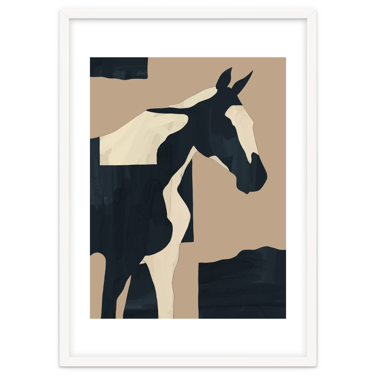 Abstract Minimal Horse 7