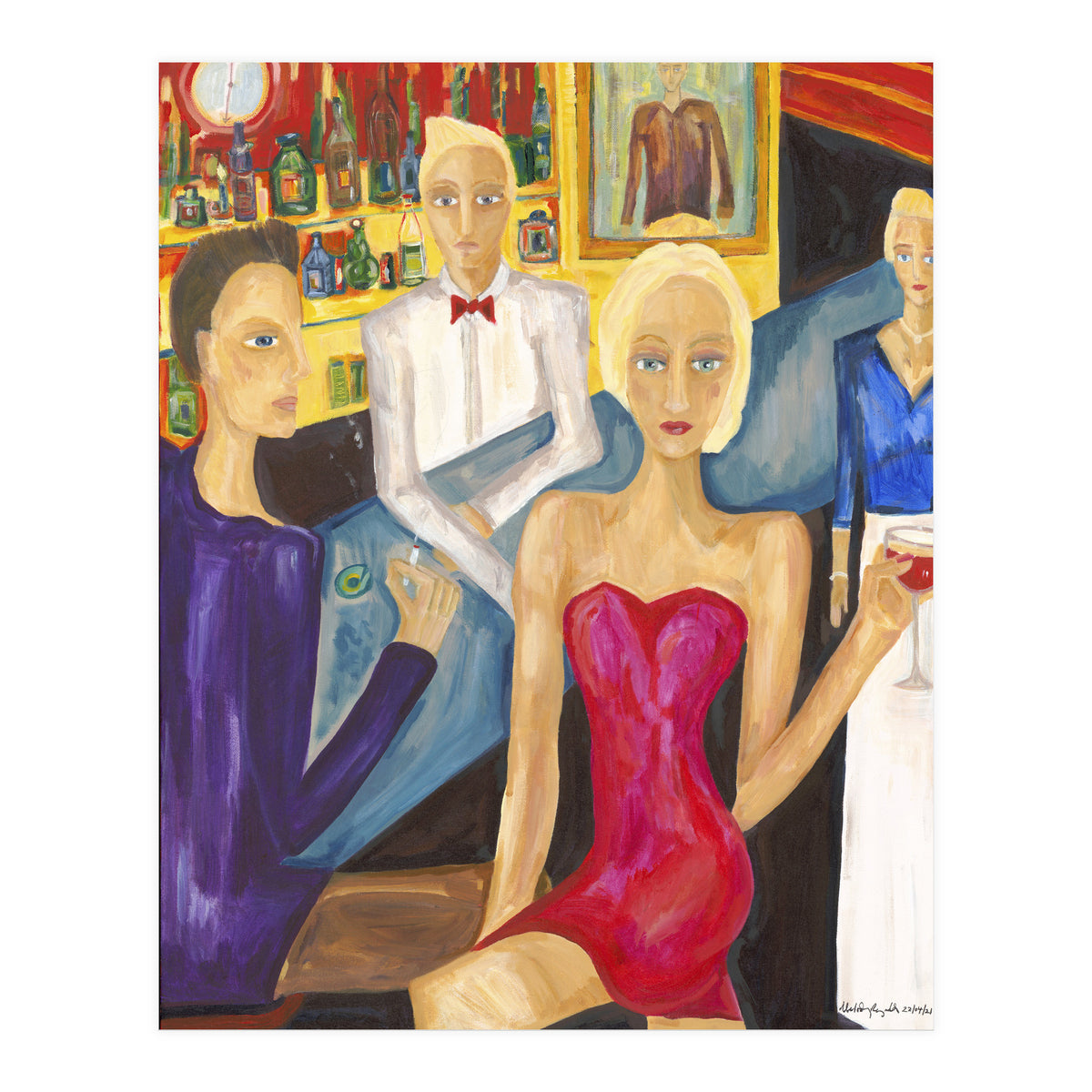 At The Bar (Print Only)