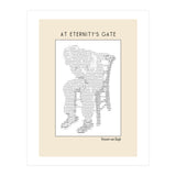At Eternity’s Gate Vincent Van Gogh – Ascii Art (Print Only) thumbnail