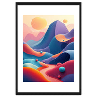 Colorful Surreal Dreamscape Digital Art