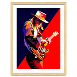 Stevie Ray Vaughan Rock Blues Guitarst Pop Art WPAP thumbnail