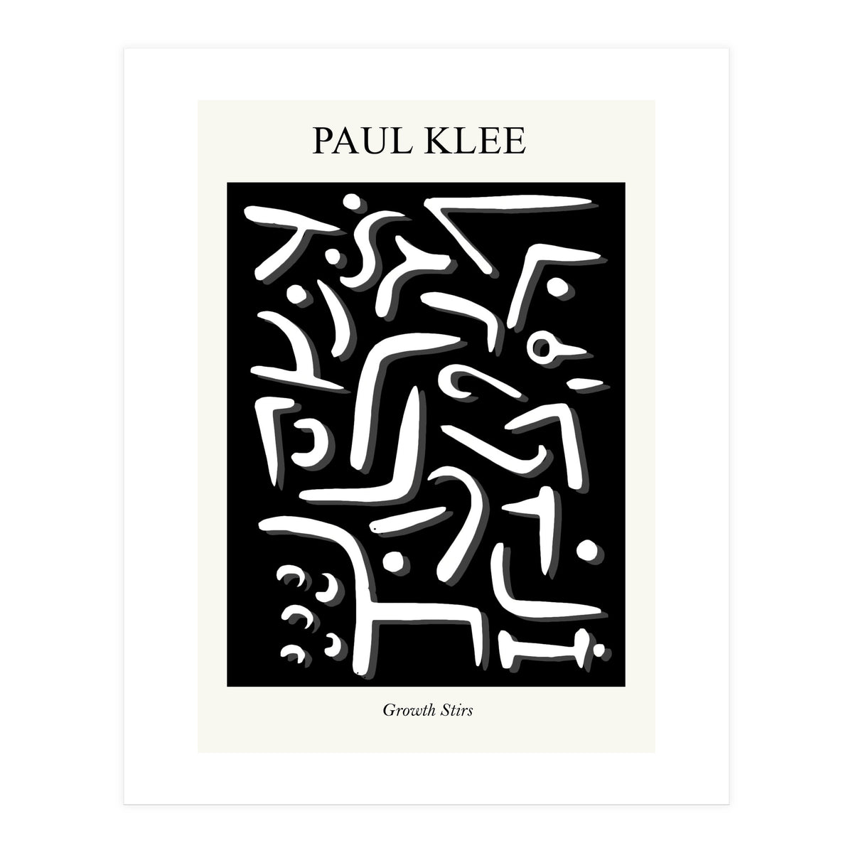 Growth Stirs — Inspired by Paul Klee (Print Only)