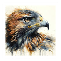 Eagle Gaze Across The Horizon (Print Only)