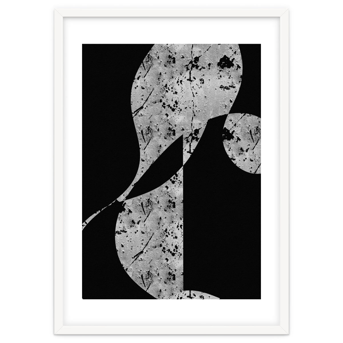 Black and White Abstract