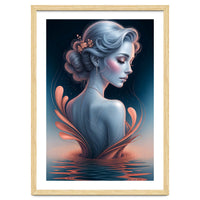 The Beauty of a Woman in an Exotic Pose