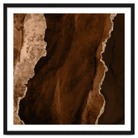 Brown & Gold Agate Texture 01