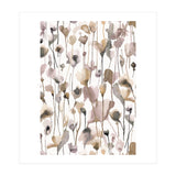 Watercolour Terracotta Wild Flowers (Print Only) thumbnail