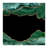 Emerald & Gold Agate Texture 03 (Print Only) thumbnail