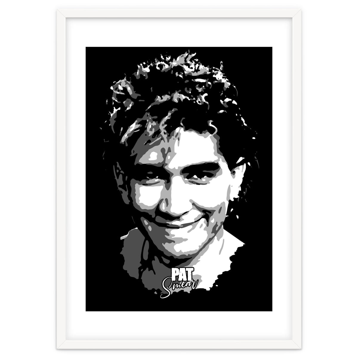 Pat Smear American Musician Legend in Grayscale