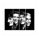The Rolling Stones Black Portrait  (Print Only) thumbnail