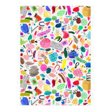 Abstract Colourful Marks Scribbles (Print Only) thumbnail