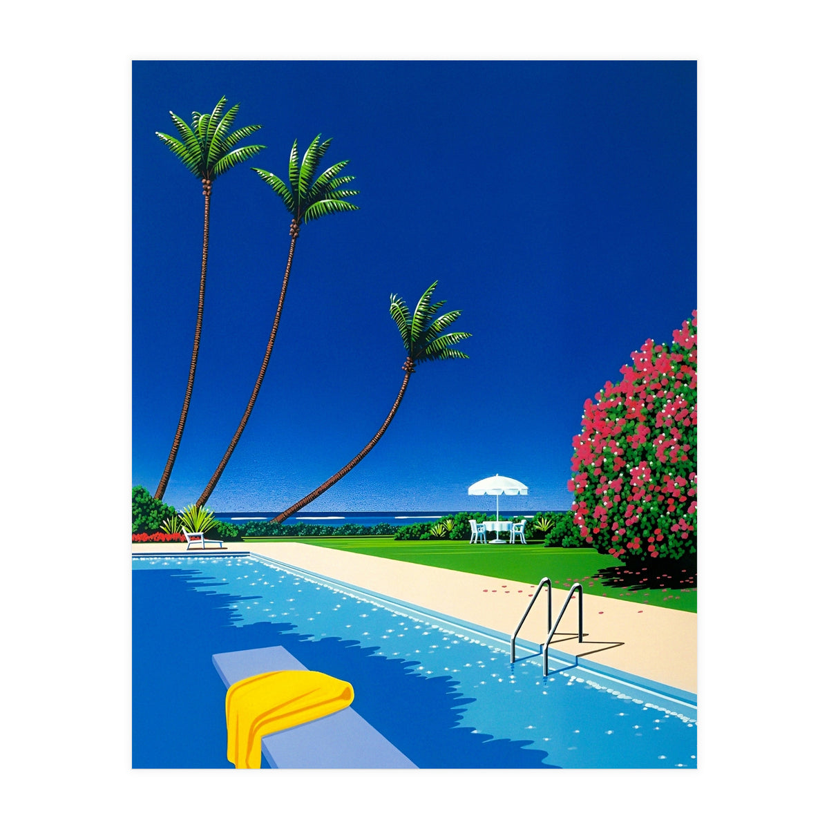 Hiroshi Nagai - Swimming Pool (Print Only)