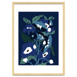 Garden Flowers at night thumbnail
