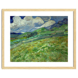 VINCENT VAN GOGH: Landscape from Saint-Rémy. Date/Period: 1889. Painting. Oil on canvas. thumbnail