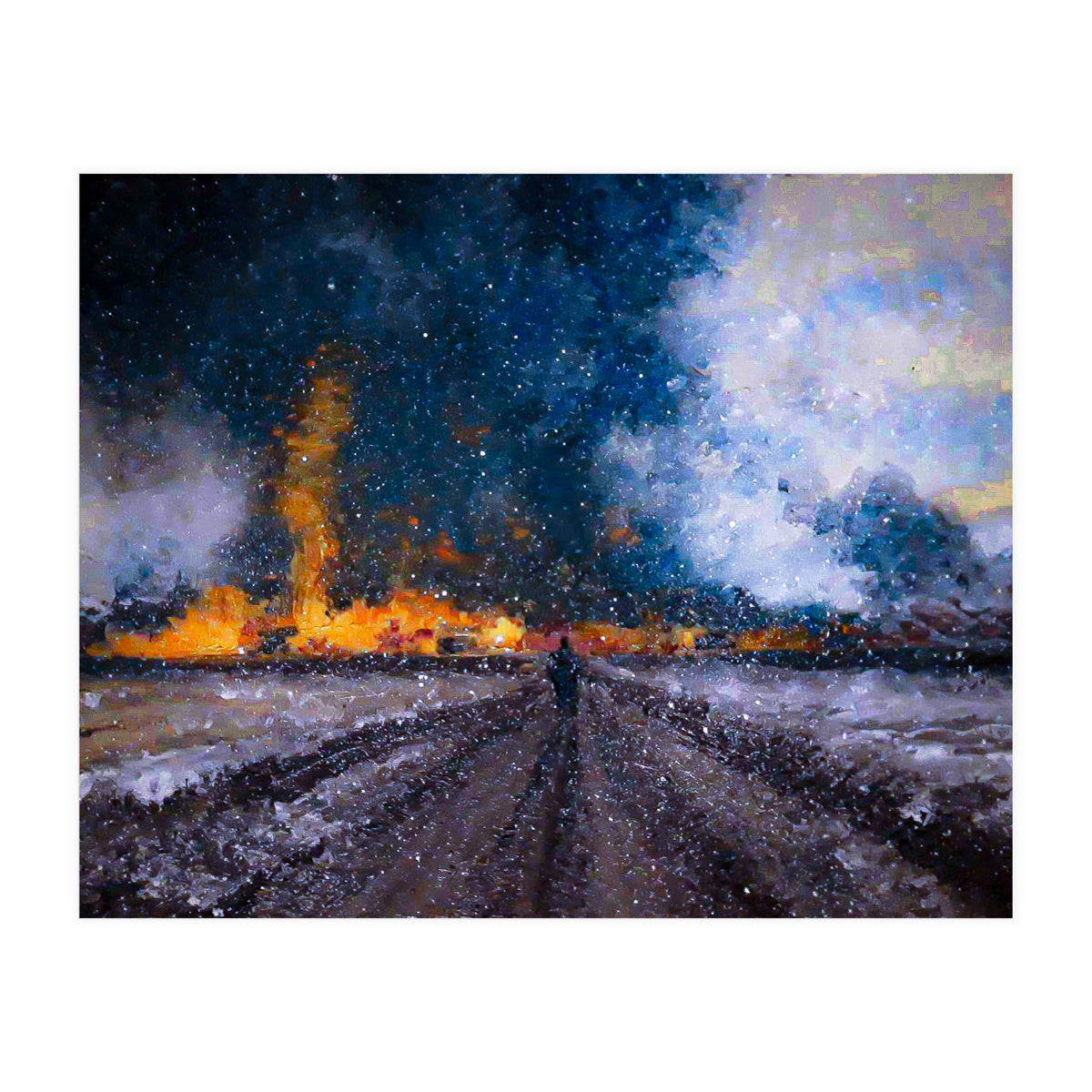 Zima Na Ukrainie Ii (Print Only)