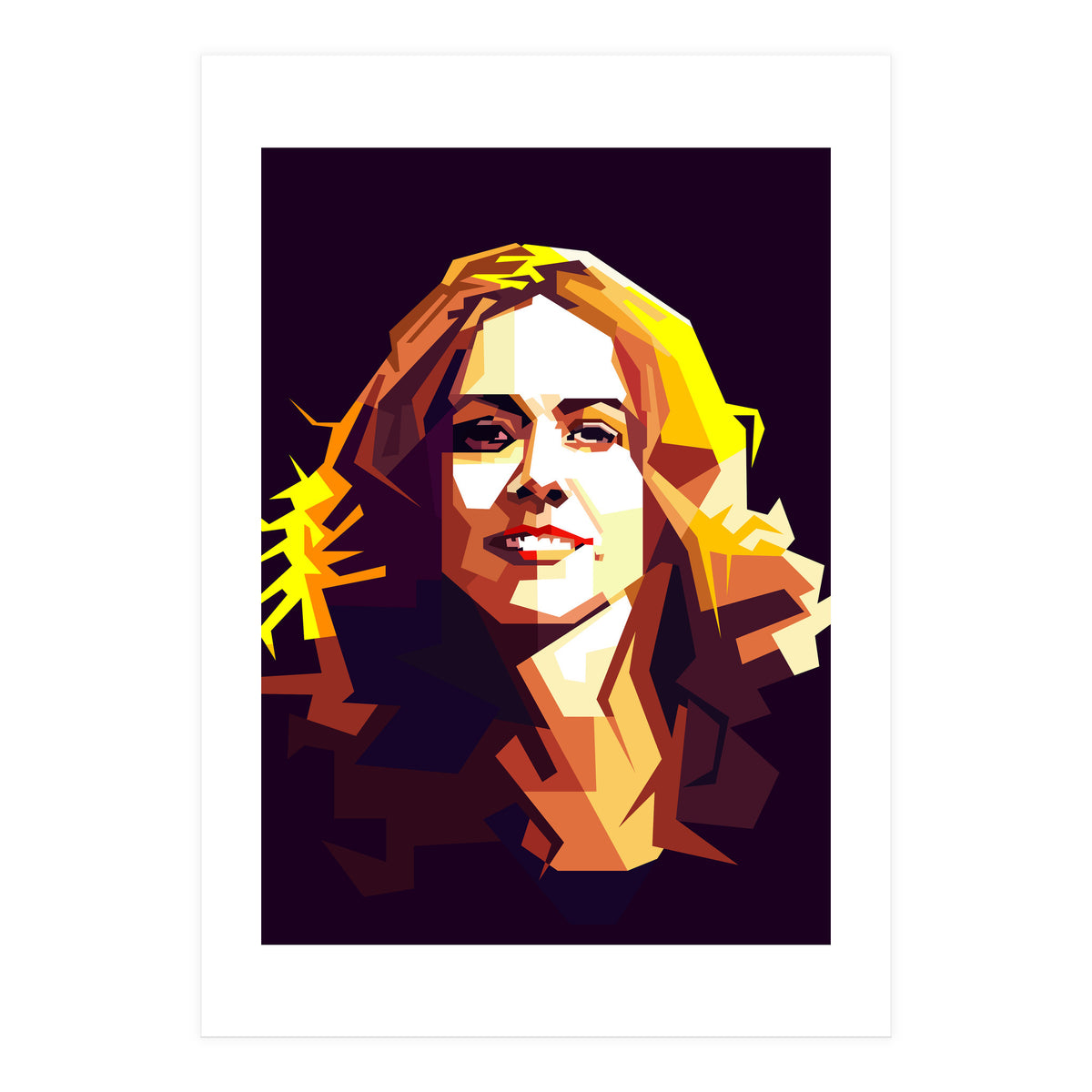 Sheryl Crow American Country Pop Singer Trending Now (Print Only)